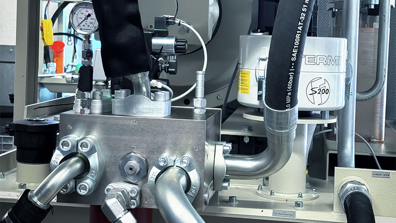 eisenberger Beispiel Ausschnitt eines Hydraulikaggregates